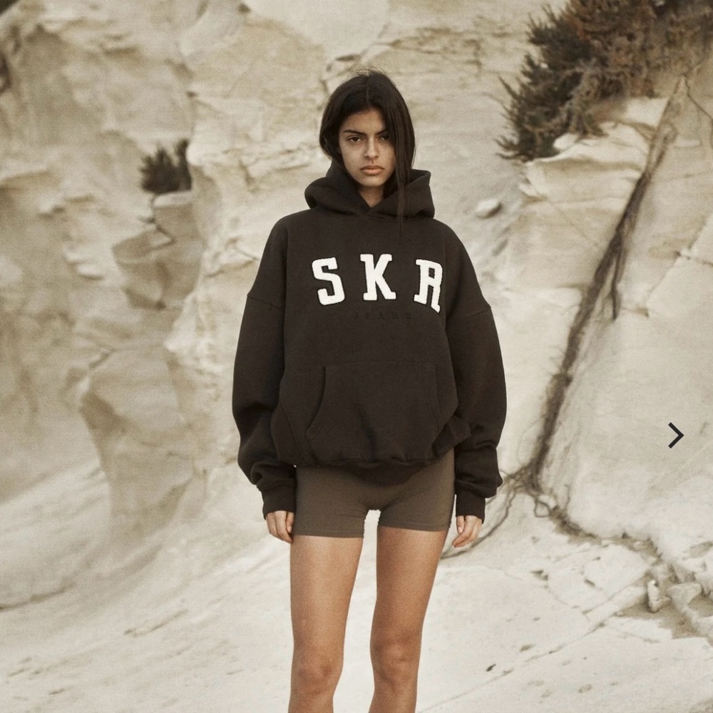 Sisters and Seekers Official SKR Logo Hoodie in Hudson - M